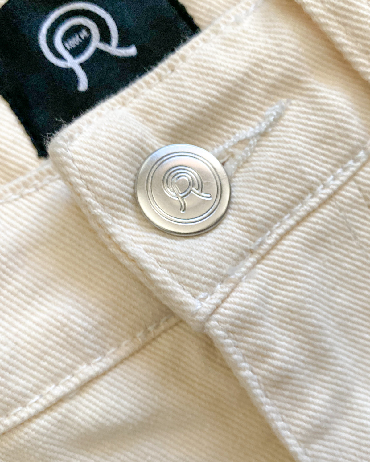 Voyager Limestone Flare Denim Pant