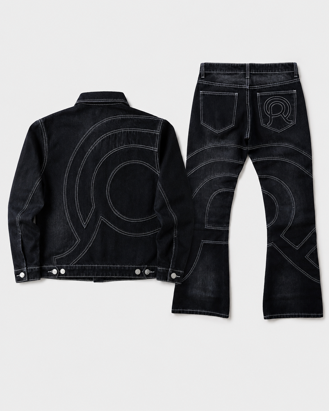 Voyager Midnight Denim Set